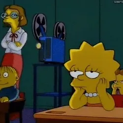 Bored Lisa Simpson #6