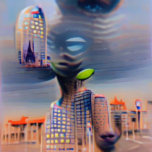 Alien in NY