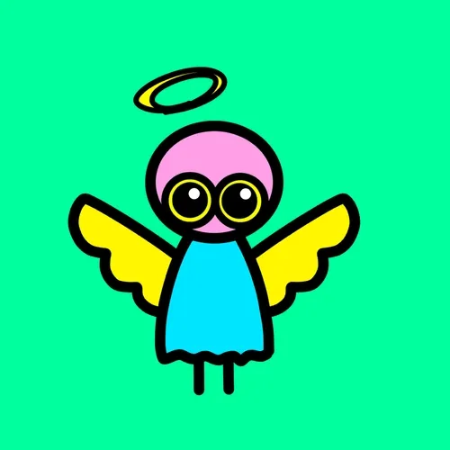 Angel- colorful#1000