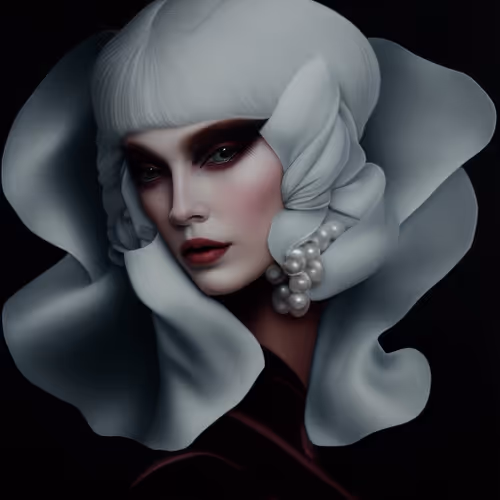 scarf girl art 2023 #11