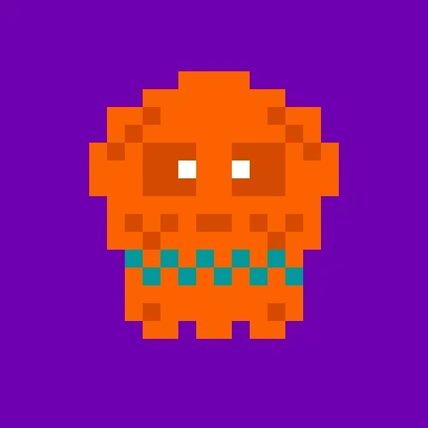 Kawaii SKULL #9680
