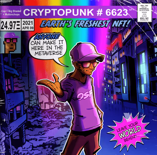 Cryptopunks Comic Covers