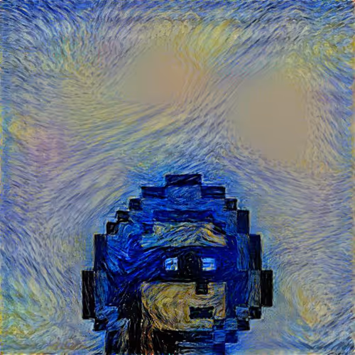 Van Gogh Baby Punk #001