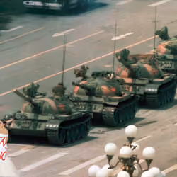 AOC taxes Tiananmen Square