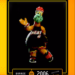 Miami HEAT - 15-bit Burnie NFT - 8/15
