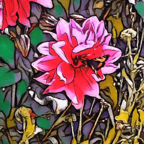 The flower and the butterfly