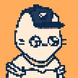 Bored Pixel Cat #6