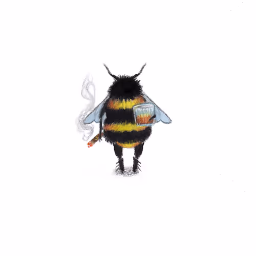 Bee on the Rocks #3/5
