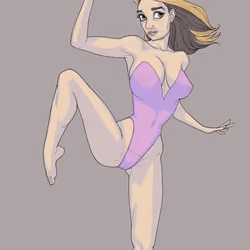 Standing beauty