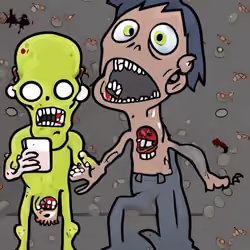 Zombie screen time 1