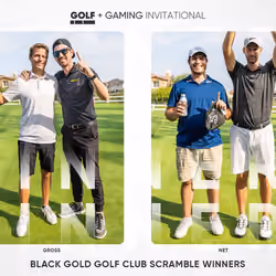 GGC August 2021 Invitational Champions - Black Gold Golf Club