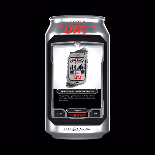 Asahi Super Dry Brand Card Collection