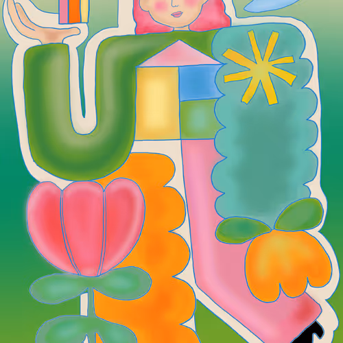 013 - I could be all the colors of rainbow.