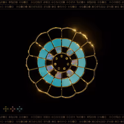 #142 A Buckler of December (Turquoise) x Pair (Opal) - Decoding the Password Required