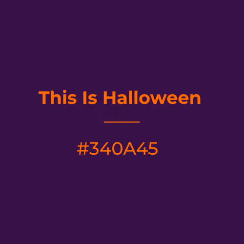 This Is Halloween #340a45