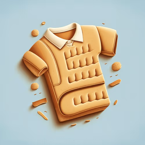 Polo shirt made of Bread V1