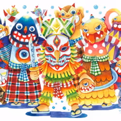 Phee-Ta-Khon and freinds