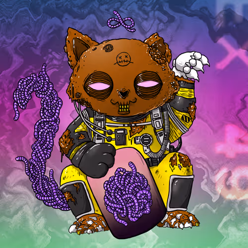 Zombie Lucky Cat 0179