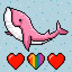 #3 whale pink