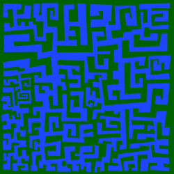 Single Line Collection 003 - Cadmium Sapphire