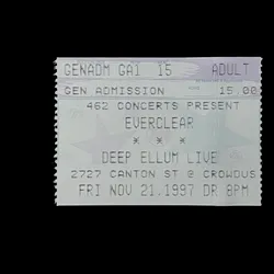 EVERCLEAR at DEEP ELLUM LIVE 1997