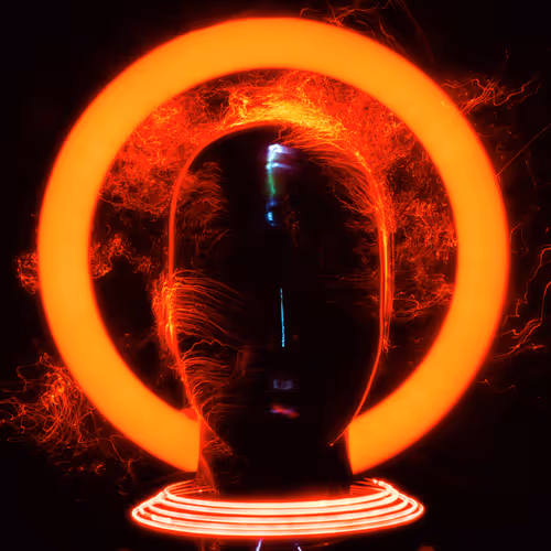 Lightpaintingmerlin