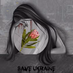 Soulful Ukrainian flower