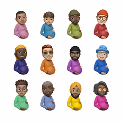 12 SEXY PREGNANT GUYS APPLE EDITION 