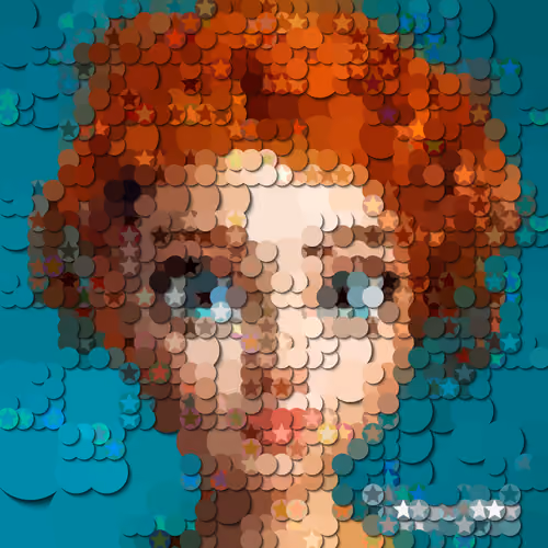 Generative Portrait Art #74