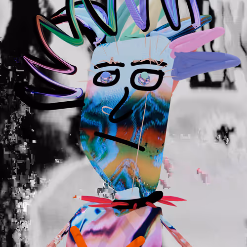 DEATH PUNK 274 (psychedelic pixel death)