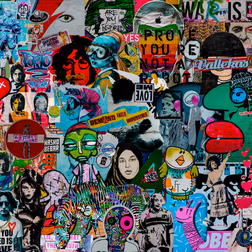 MadebyGDIrons Street Art Stickers Part One Number Eleven
