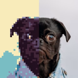 Pixelated-Doggo