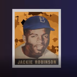 Jackie Robinson Series 5 Leaf 1948 Rookie Card