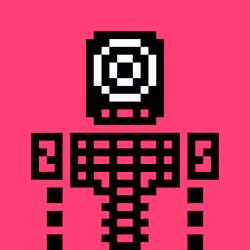 Pixel Robot #14