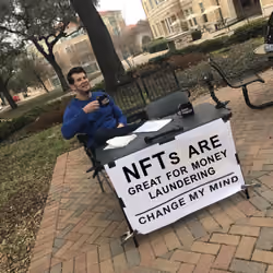NFTs Are Great For Money Laundering: Change My Mind