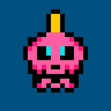 Kawaii SKULL #8364