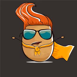 Hipster Potato #6