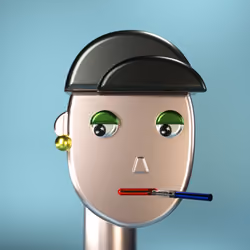 3D Chrome Punk #1041