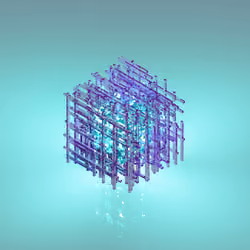 VoxCube Beta Turquoise-Purple