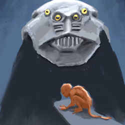〝これ以上は堕ちたくないウチルニウムス〟の為の習作（Study for 〝Utilniums don't want to fall anymore〟）