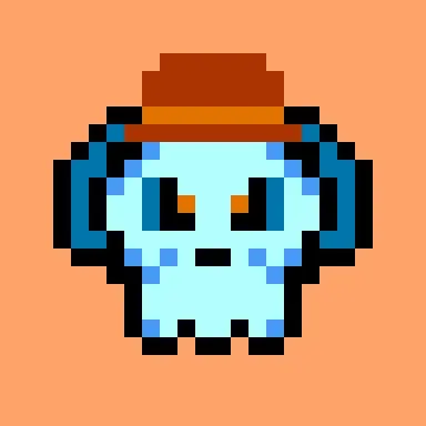Kawaii SKULL #6322