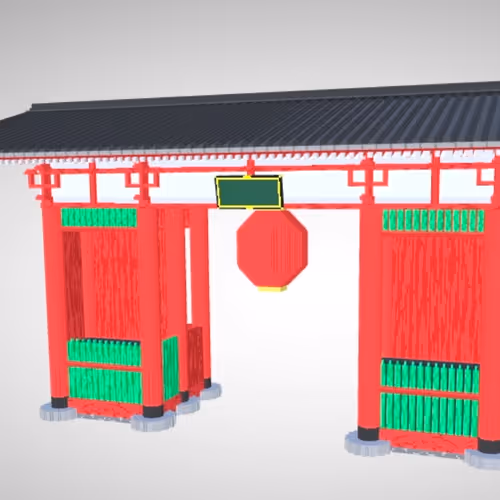 kaminarimon-3D