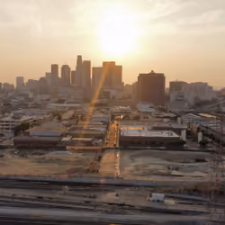 Downtonw LA Drone Views