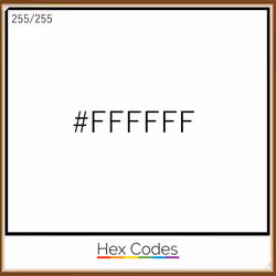 #FFFFFF | 255/255