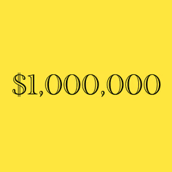 1,000,000 Dollars Yellow
