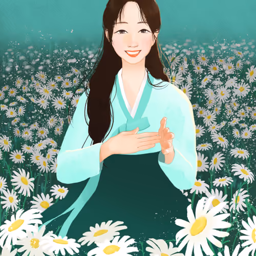 [illustda] I wish you a smile in peace