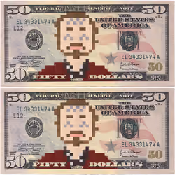 50 Malone Dollars