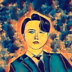 Anonymous BTS member Digital Art