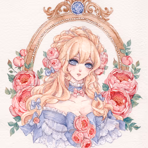 Historical Inspired Lady Portrait