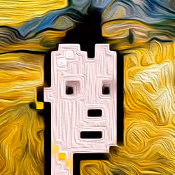 Van Gogh Punk #8654